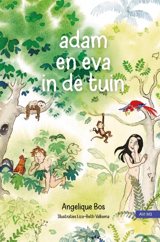 Adam en Eva in de tuin – Angelique Bos – boek cover