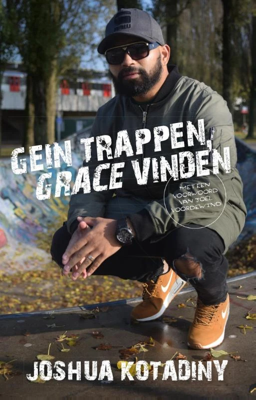 Gein trappen, grace vinden – Joshua Kotadiny – boek cover