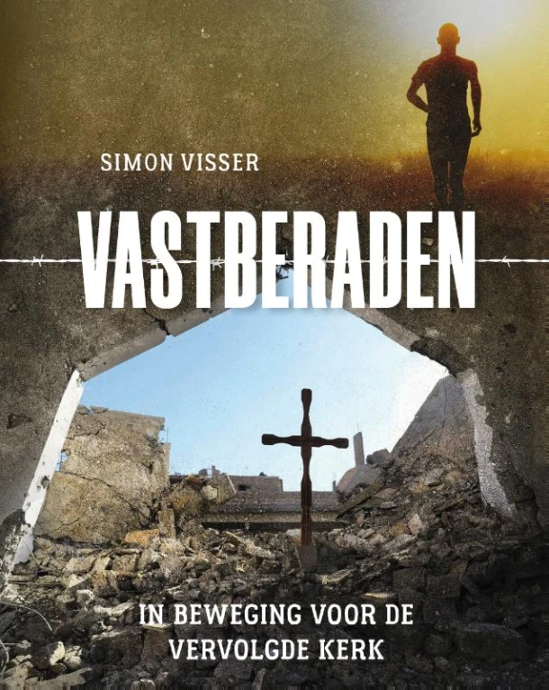 Vastberaden – Simon Visser – boek cover