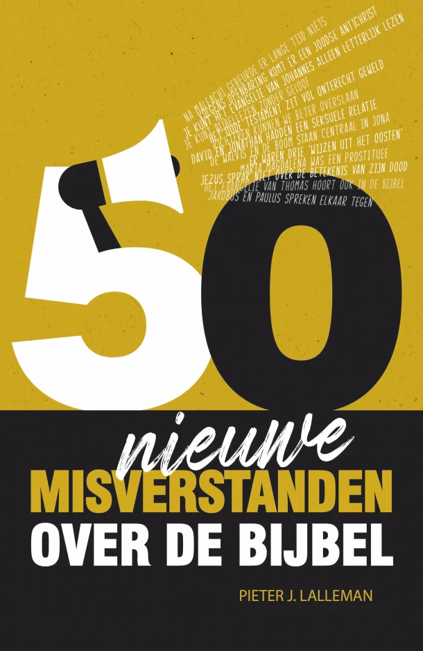 Vijftig nieuwe misverstanden over de Bijbel – Pieter J. Lalleman – boek cover