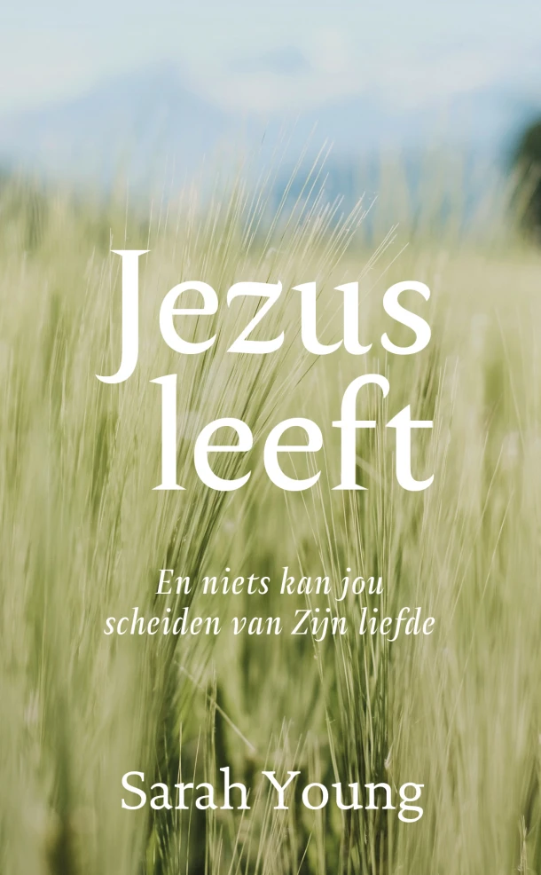 Jezus leeft – Sarah Young – boek cover
