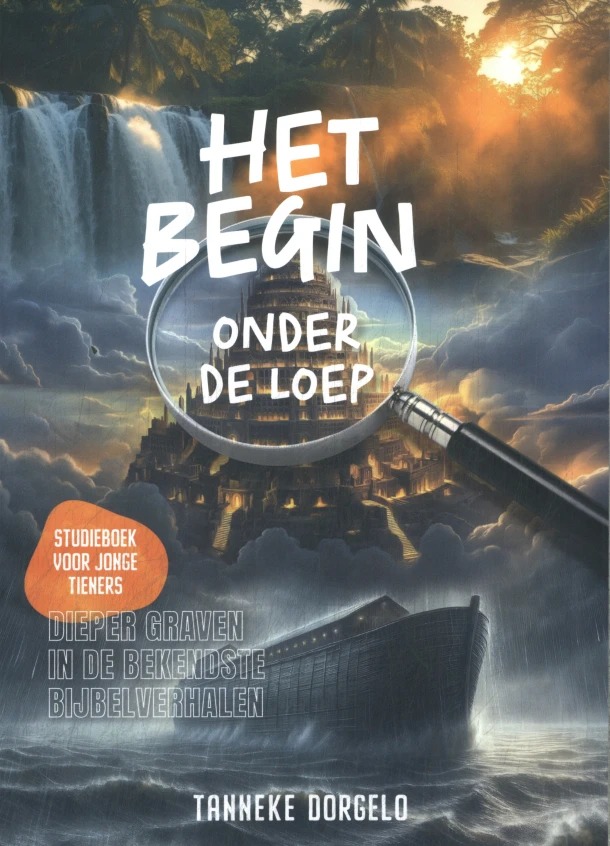 Het begin onder de loep – Tanneke Dorgelo – boek cover