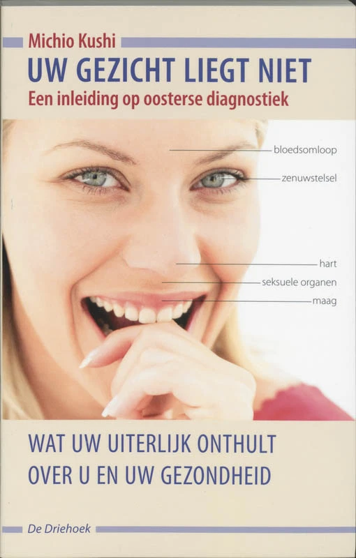 Uw gezicht liegt niet – M. Kushi – boek cover