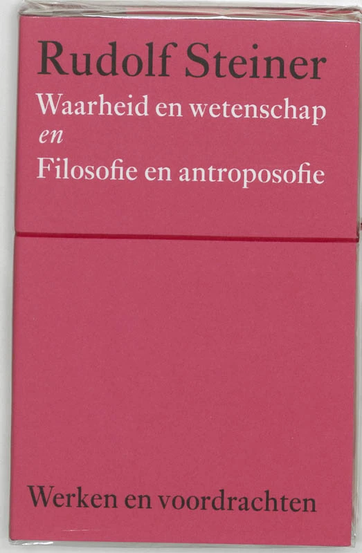 Waarheid en wetenschap – Rudolf Steiner – boek cover