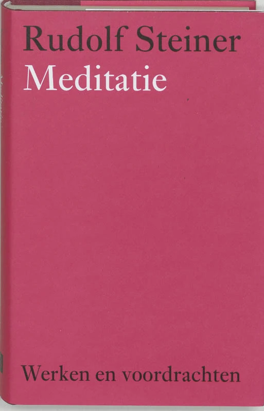 Meditatie – Rudolf Steiner – boek cover