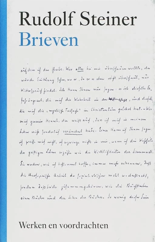 Brieven – Rudolf Steiner – boek cover