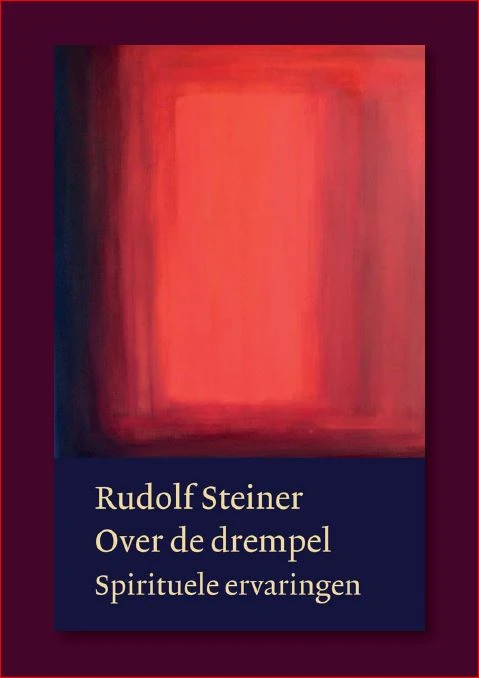 Over de drempel – Rudolf Steiner – boek cover