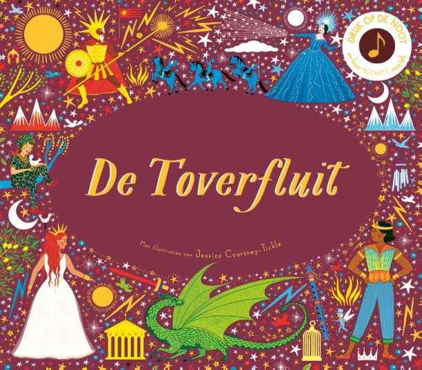 De toverfluit – Jessica Courtney-Tickle – boek cover