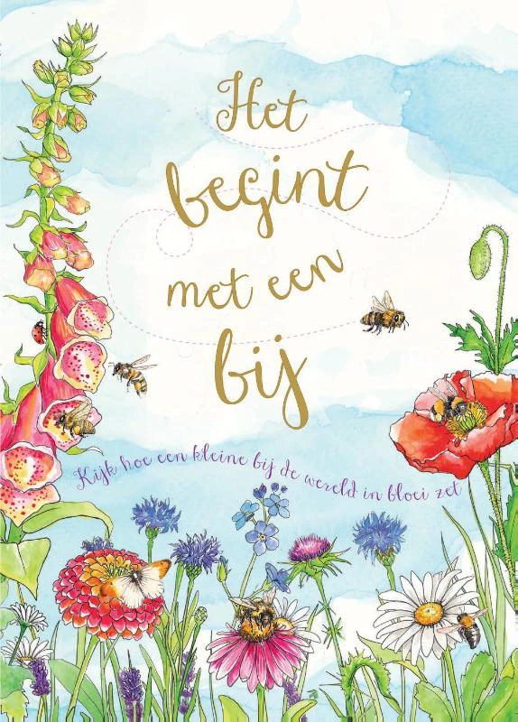 Het begint met een bij – Jennie Webber – boek cover