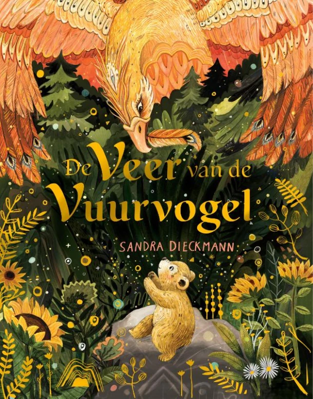 De veer van de vuurvogel – Sandra Dieckmann – boek cover