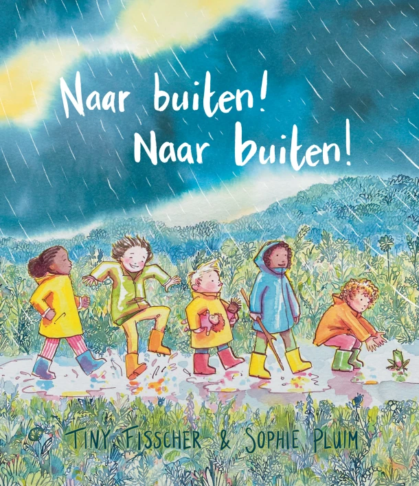 Naar buiten! Naar buiten! – Tiny Fisscher – boek cover
