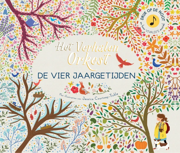 De vier jaargetijden – Jessica Courtney-Tickle – boek cover