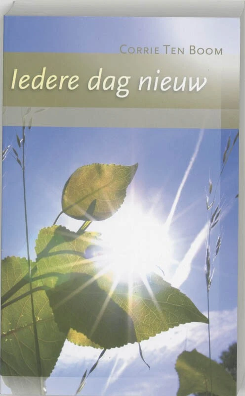 Iedere dag nieuw – Corrie ten Boom – boek cover