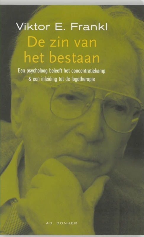 De zin van het bestaan – V.E. Frankl – boek cover