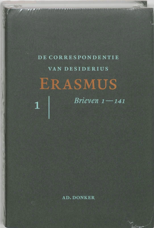De brieven 1-141 – Erasmus – boek cover