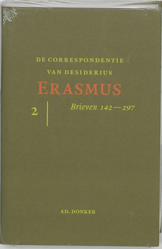 2 Brieven 141-297 – Desiderius Erasmus – boek cover