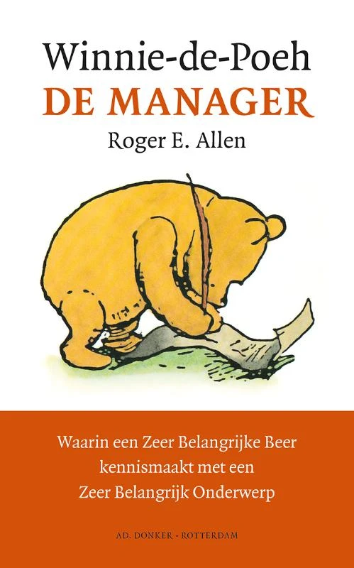 Winnie-de-Poeh de manager – Roger E. Allen – boek cover