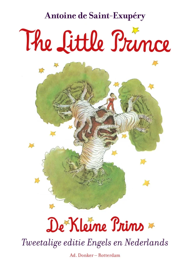 De kleine prins/The Little Prince – Antoine de Saint-Exupéry – boek cover