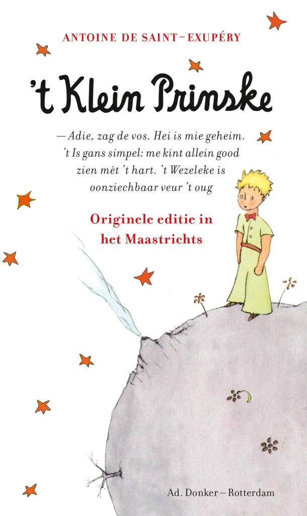 't Klein prinske – Antoine de Saint-Exupéry – boek cover