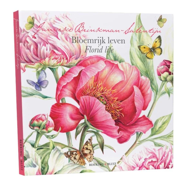 Bloemenrijk leven – Janneke Brinkman-Salentijn – boek cover