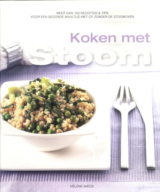 Koken met stoom – Hélène Matze – boek cover