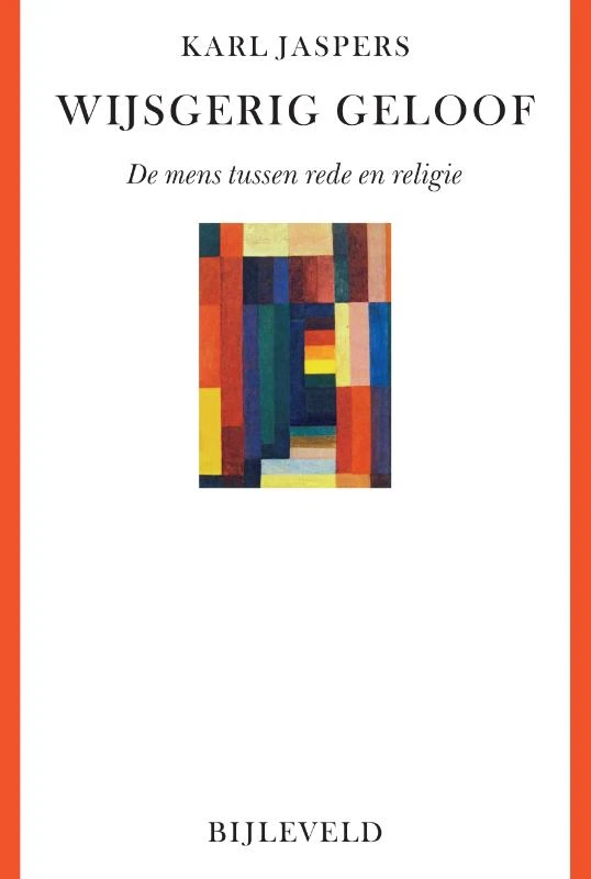 Wijsgerig geloof – Karl Jaspers – boek cover