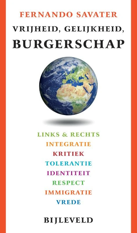 Vrijheid, gelijkheid, burgerschap – Fernando Savater – boek cover