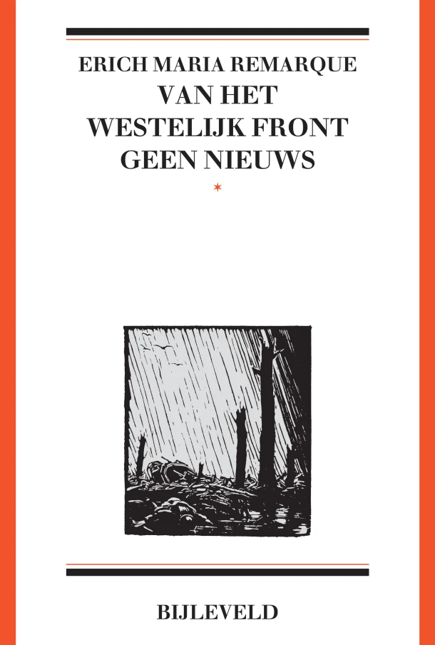 Van het westelijk front geen nieuws – Erich Maria Remarque – boek cover