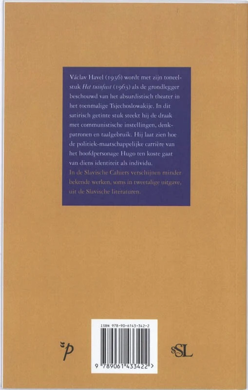 Het tuinfeest – boek cover