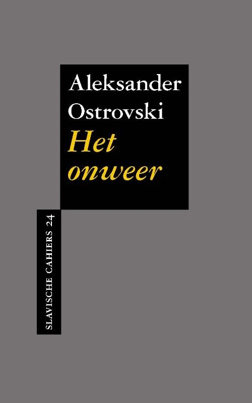 Het onweer – Aleksander Ostrovski – boek cover