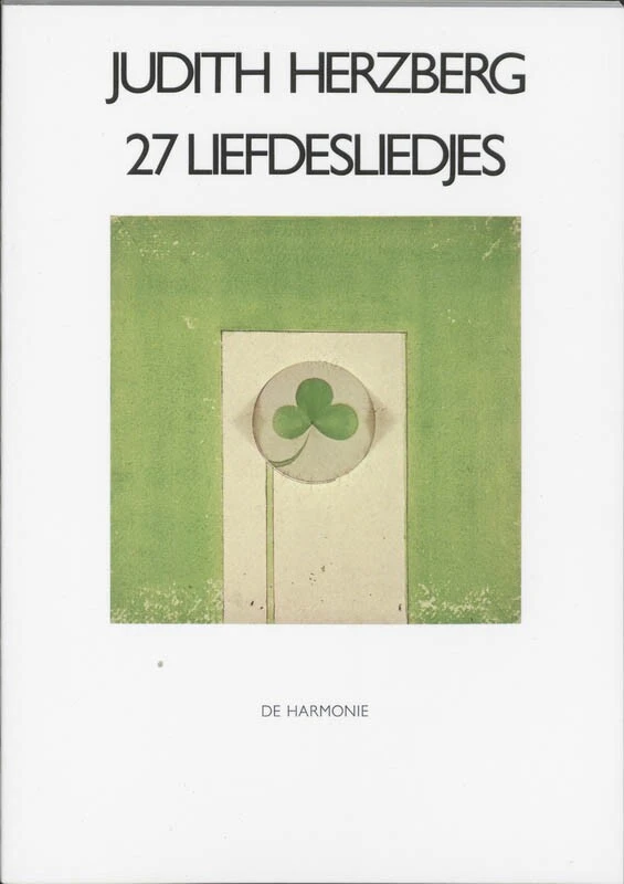 27 liefdesliedjes – Judith Herzberg – boek cover