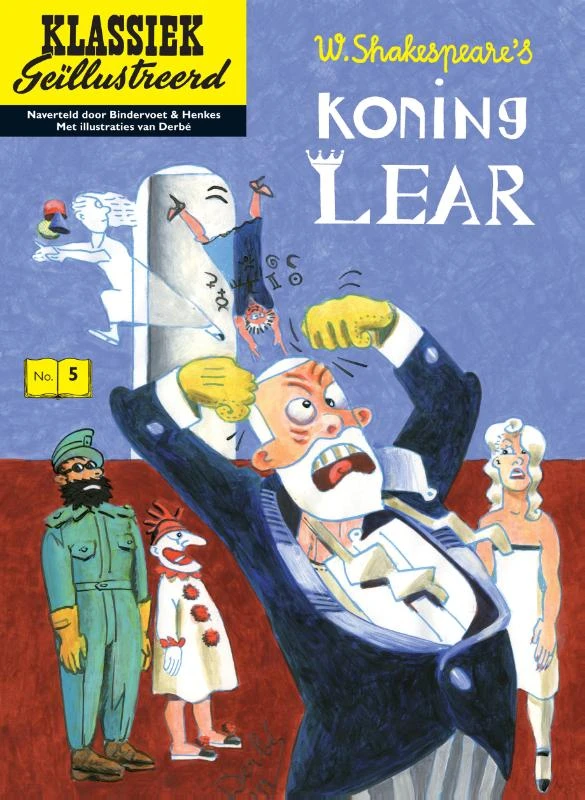 de tragedie van Koning Lear – William Shakespeare – boek cover