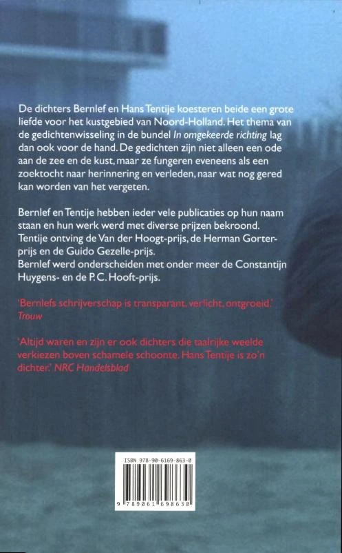In omgekeerde richting – Bernlef – boek cover