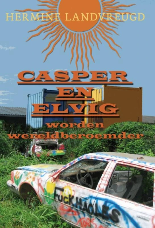 Casper en Elvig – Hermine Landvreugd – boek cover