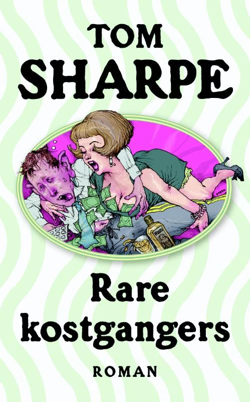 Rare kostgangers – Tom Sharpe – boek cover