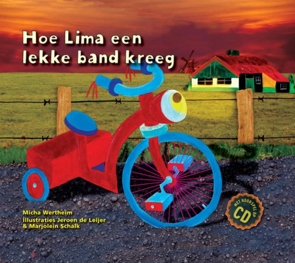 Hoe Lima een lekke band kreeg – Micha Wertheim – boek cover