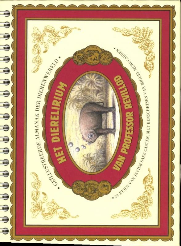 Het Dierelirium van professor Revillod – Javier Saez – boek cover