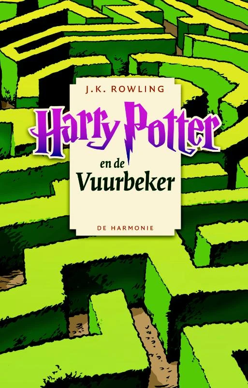Harry Potter en de vuurbeker – J.K. Rowling – boek cover