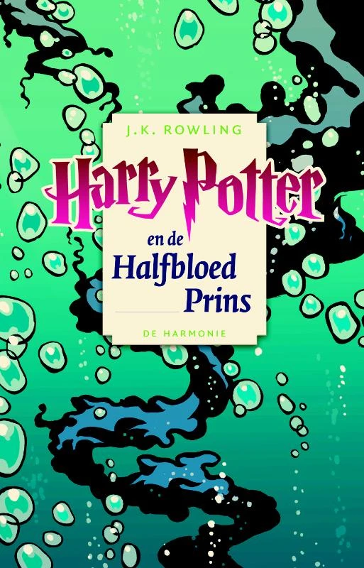 Harry Potter en de halfbloed prins – J.K. Rowling – boek cover