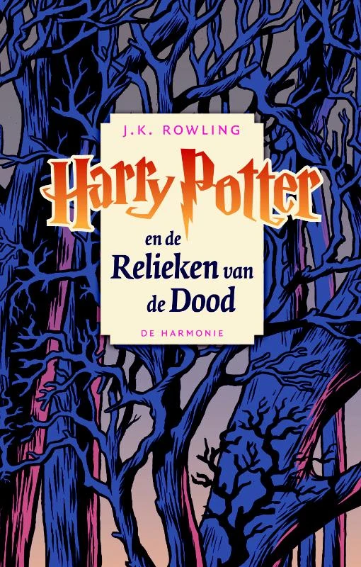 Harry Potter en de relieken van de dood – J.K. Rowling – boek cover