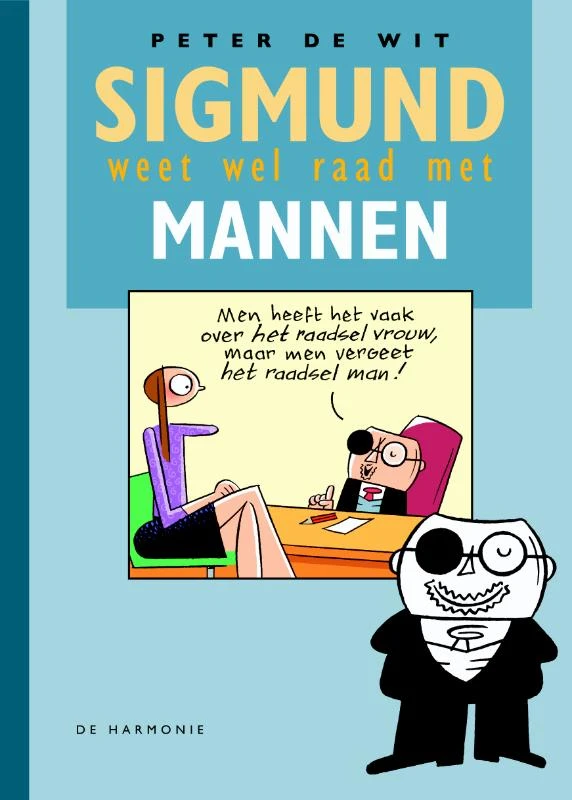 Sigmund weet wel raad met mannen – P. de Wit – boek cover