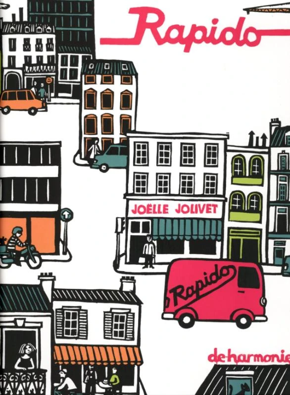 Rapido in de stad – Jean-Luc Fromental – boek cover