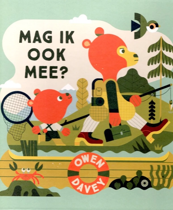 Mag ik ook mee – Owen Davey – boek cover