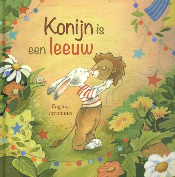 Konijn is een leeuw – boek cover