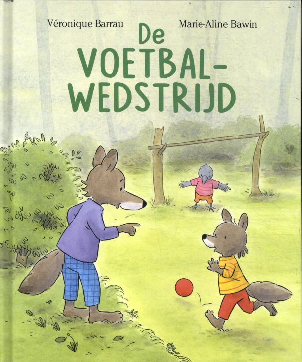 De voetbal-wedstrijd – Véronique Barrau – boek cover
