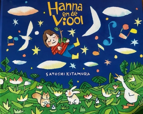 Hanna en de viool – Satoshi Kitamura – boek cover