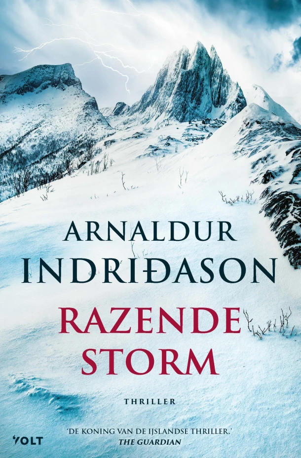 Razende storm – Arnaldur Indridason – boek cover