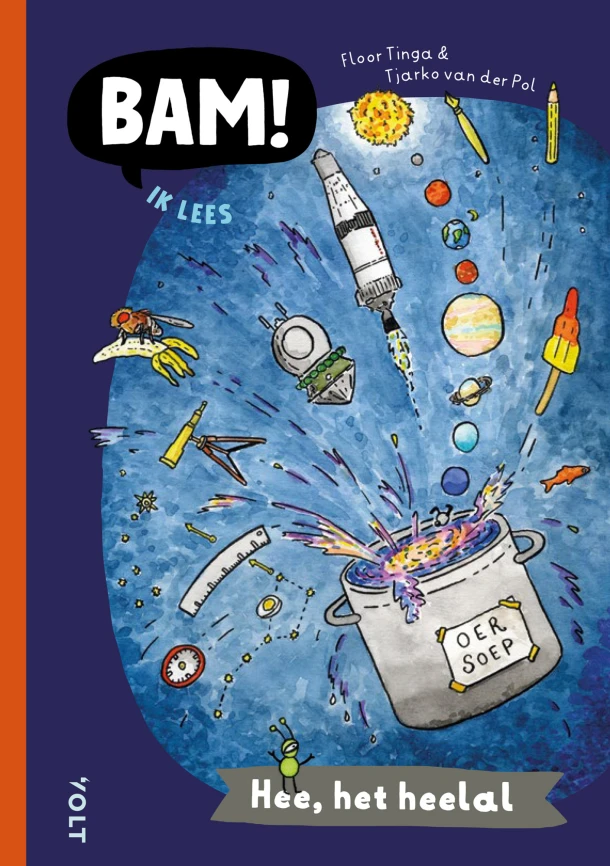 Hee, het heelal – Floor Tinga – boek cover