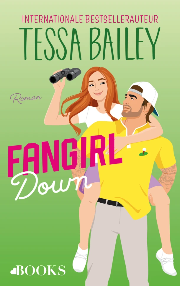 Fangirl down – Tessa Bailey – boek cover