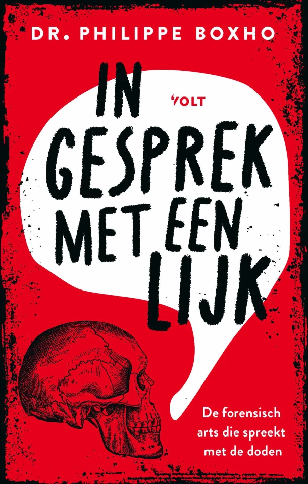 In gesprek met een lijk – Philippe Boxho – boek cover